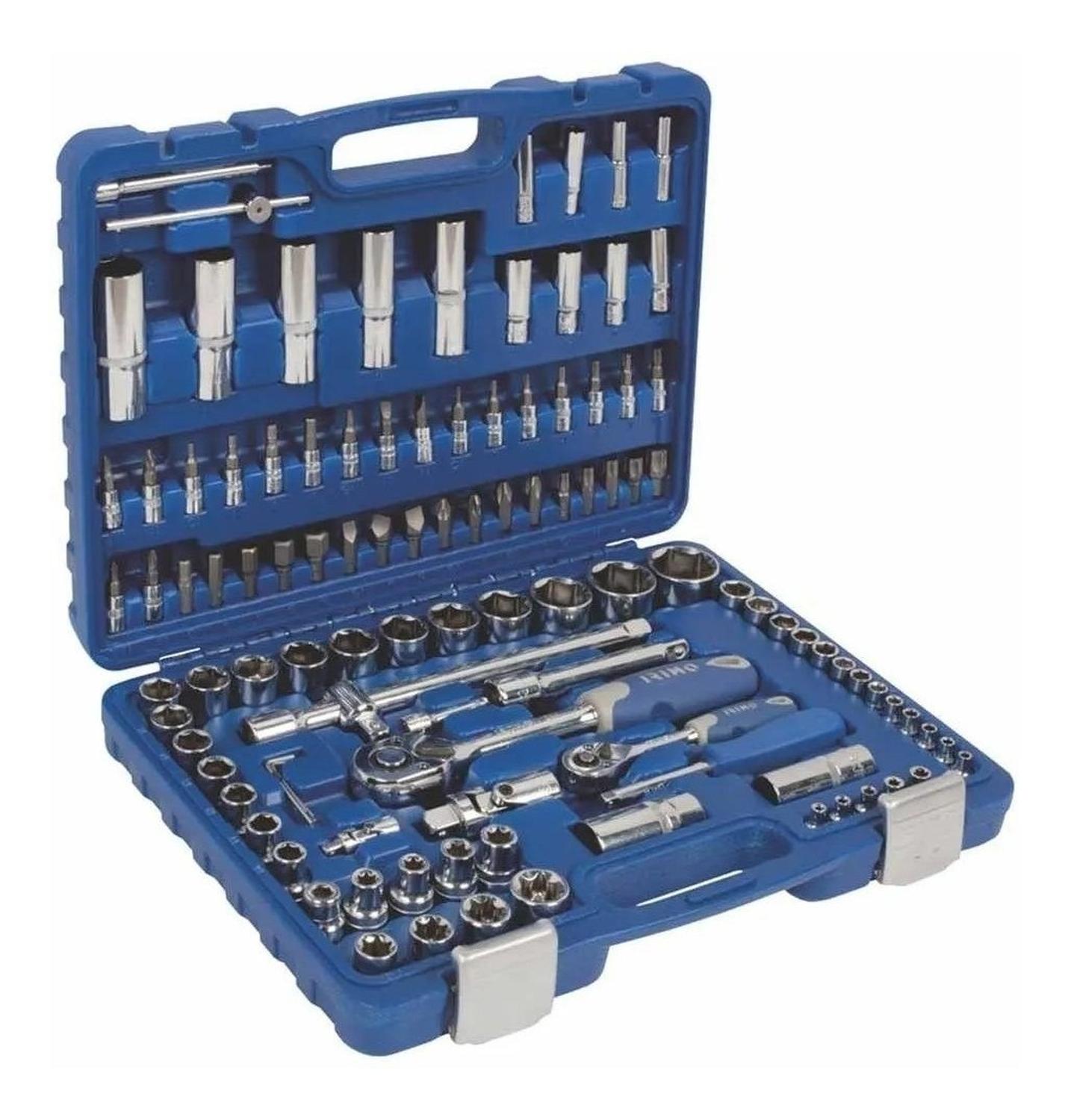 Juego De Dados Irimo De 1/4'' Y 1/2'' 109 Pzas. - 130 - 109 - 4 - Herram.cl
