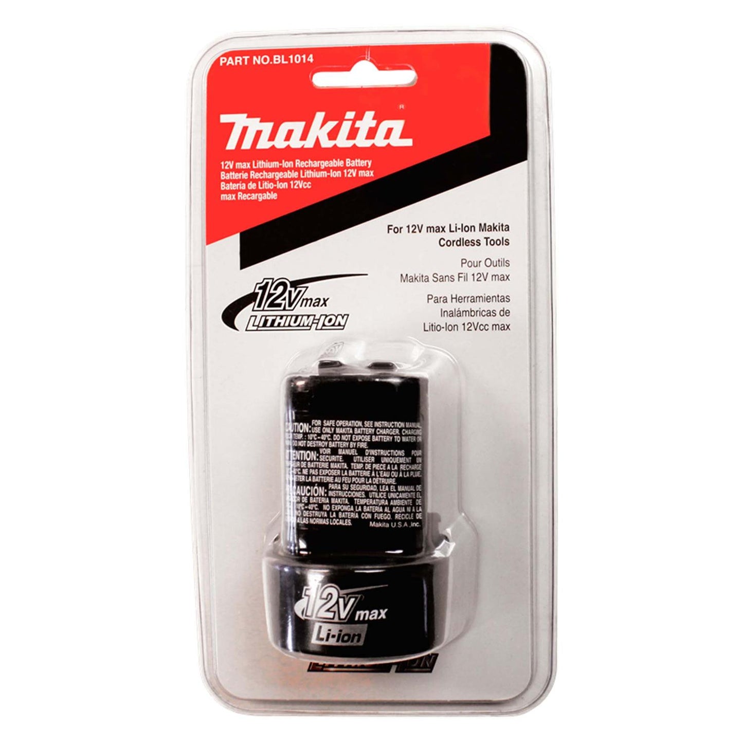 Batería 12V Max. Lithium - Ion (BL1014) 1.3 Ah - Makita - Herram.cl