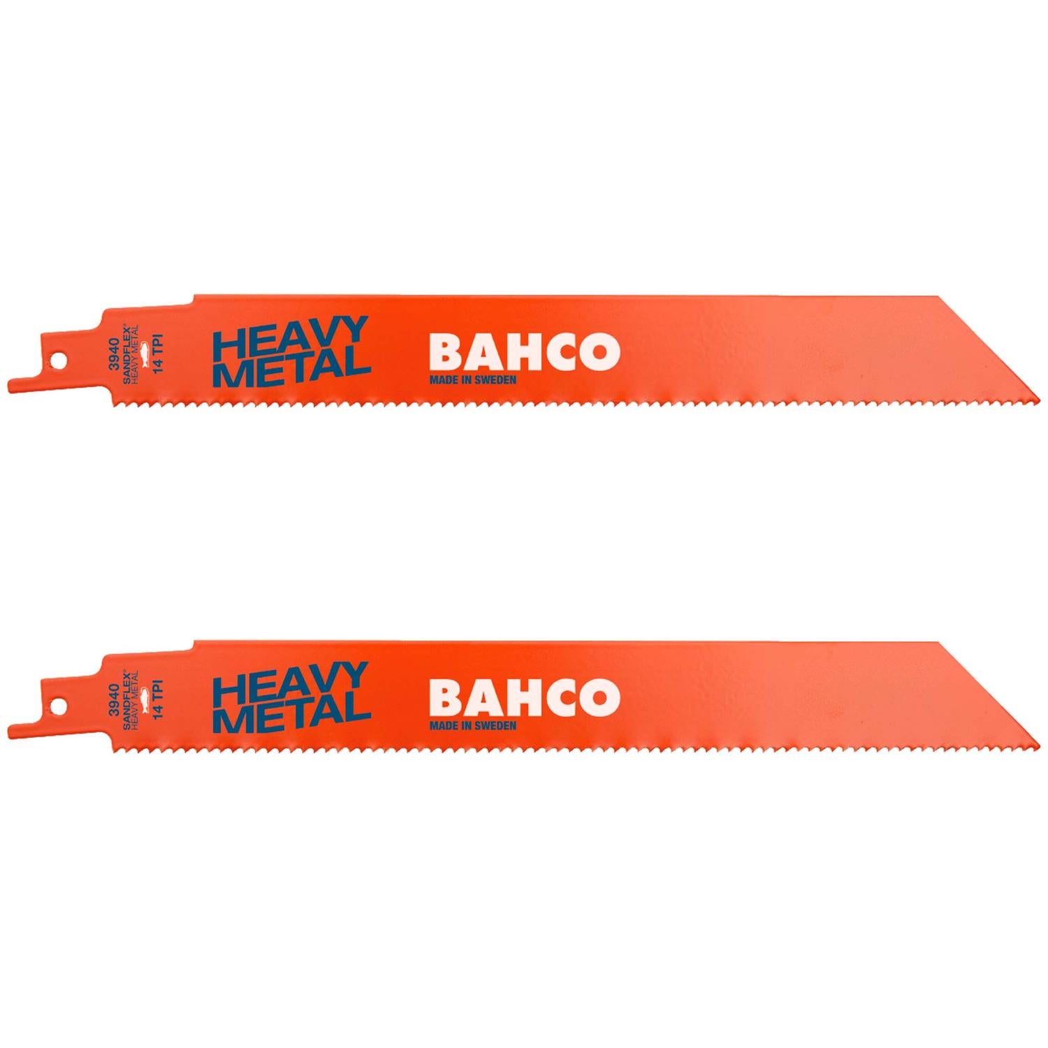 Pack 2 Hojas Sierra Sable Sandflex Hevy Metal 228mm - Bahco - Herram.cl