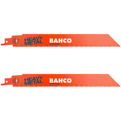 Pack 2 Hojas Sierra Sable Sandflex Hevy Metal 228mm - Bahco - Herram.cl