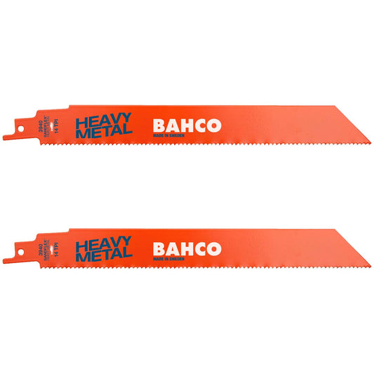 Pack 2 Hojas Sierra Sable Sandflex Hevy Metal 228mm - Bahco - Herram.cl