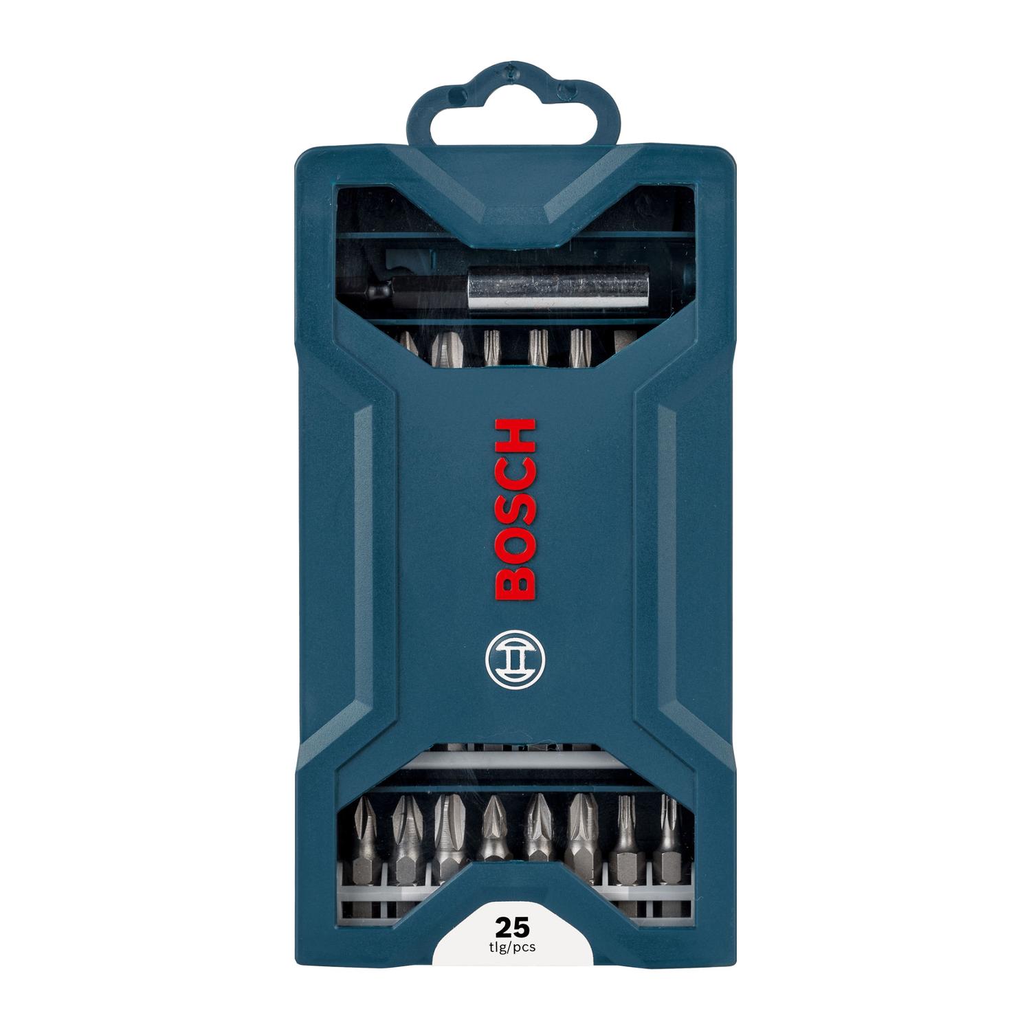 Set de Puntas para atornillar Bosch Mini X - Line con 25 Pzas - Herram.cl