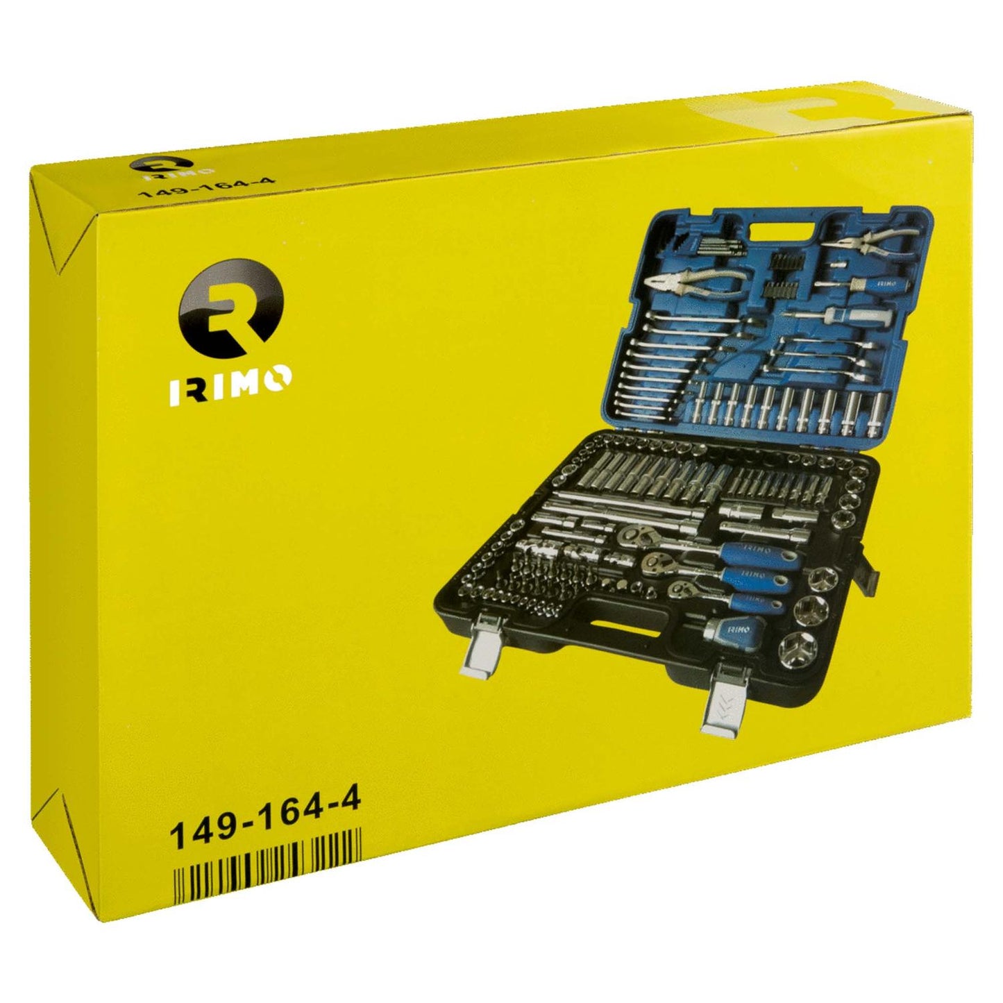 Juego de Dados y Llaves 1/4''; 3/8''; 1/2'' 164 Pzas - Irimo - Herram.cl