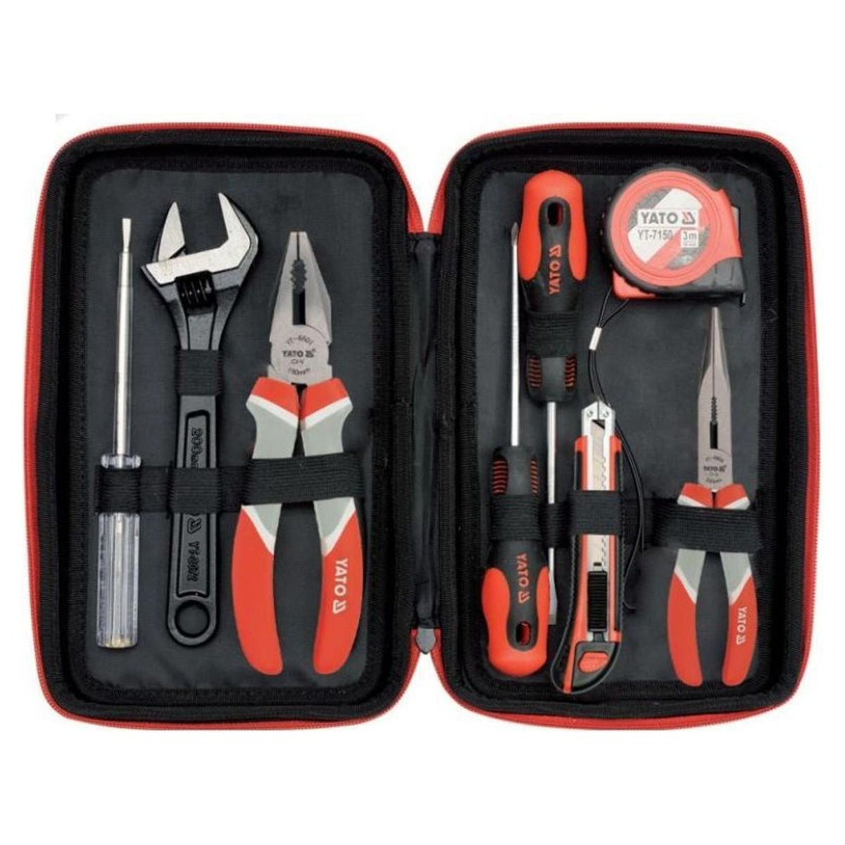 Juego Herramientas Yato YT-3906 8 Piezas Con Estuche - Herram.cl