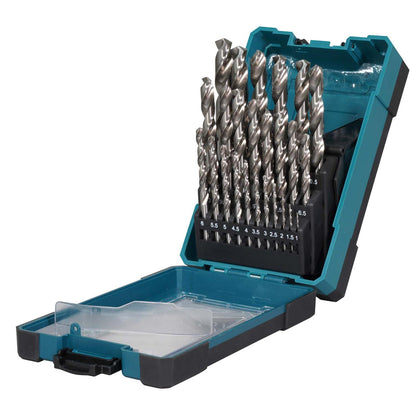 Set Brocas Para Metal HSS - GS (1 - 13mm) 25 Pzas - Makita - Herram.cl