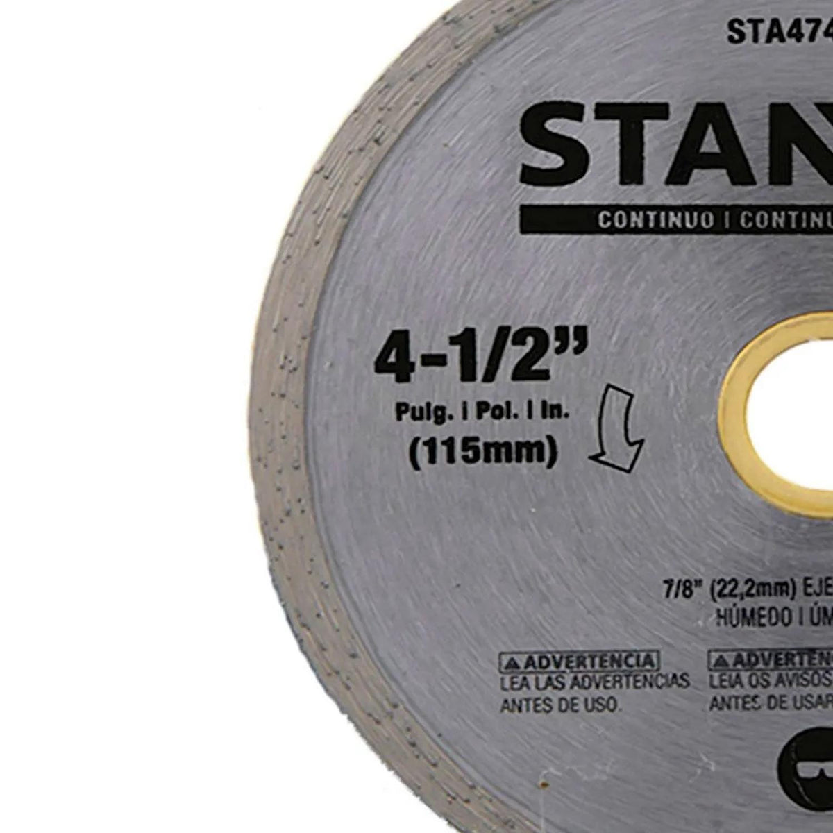 Disco Diamantado Continuo 4-1/2'' Stanley STA47451L - Herram.cl