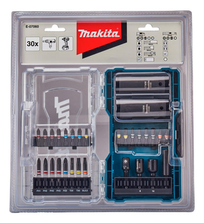 Set Puntas, Adaptadores y Dados 30 PZAS . - Makita - Herram.cl