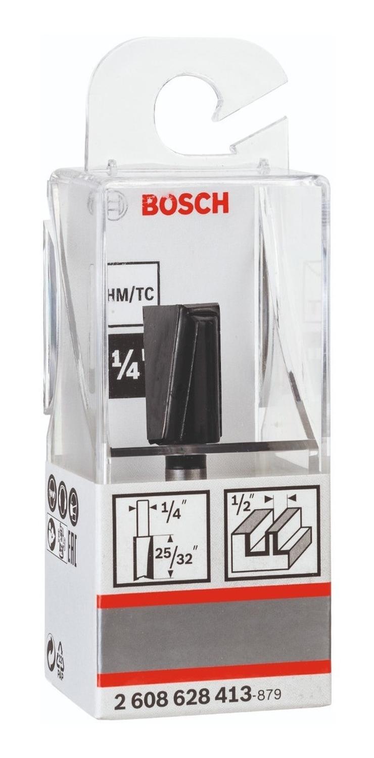 Fresa De Ranurar Bosch 1/4 , D1 12,7mm, L 19,5mm, G 51mm - Herram.cl