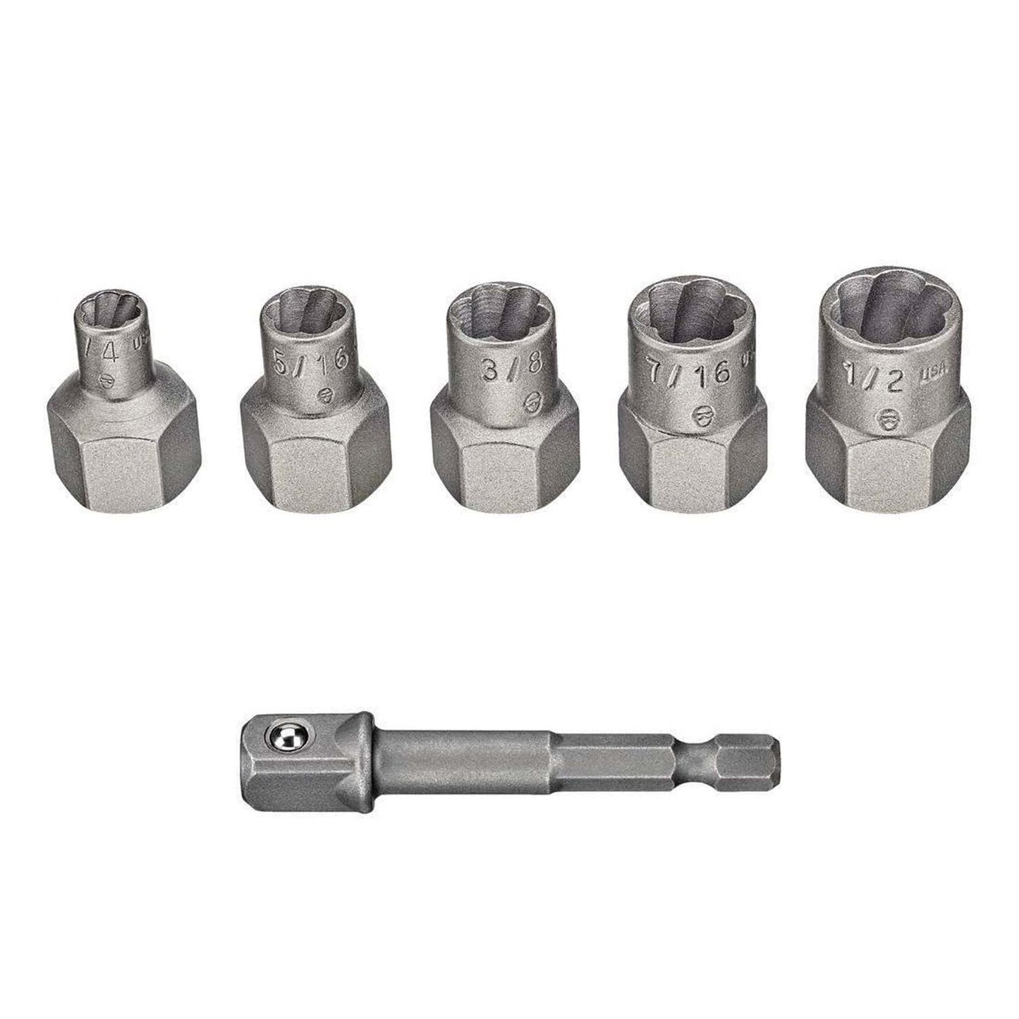 Juego De Extractores De Perno Maxfit Ultra 6 Pzas - Dewalt - Herram.cl