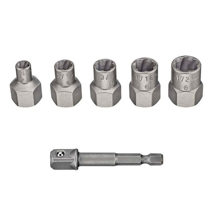 Juego De Extractores De Perno Maxfit Ultra 6 Pzas - Dewalt - Herram.cl