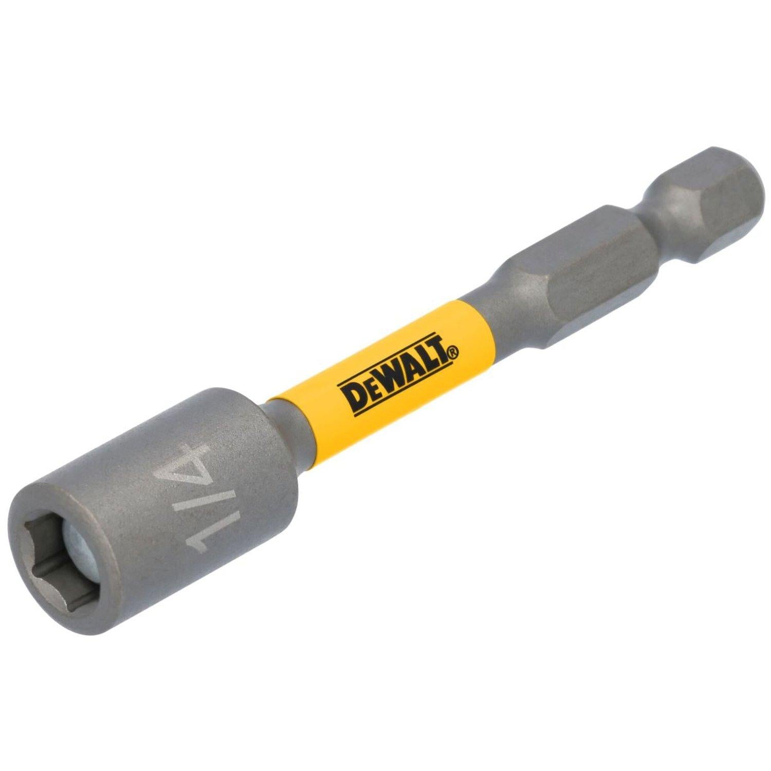 Vaso Magnetico Maxfit - Ultra 1/4''x65mm - DeWALT - Herram.cl