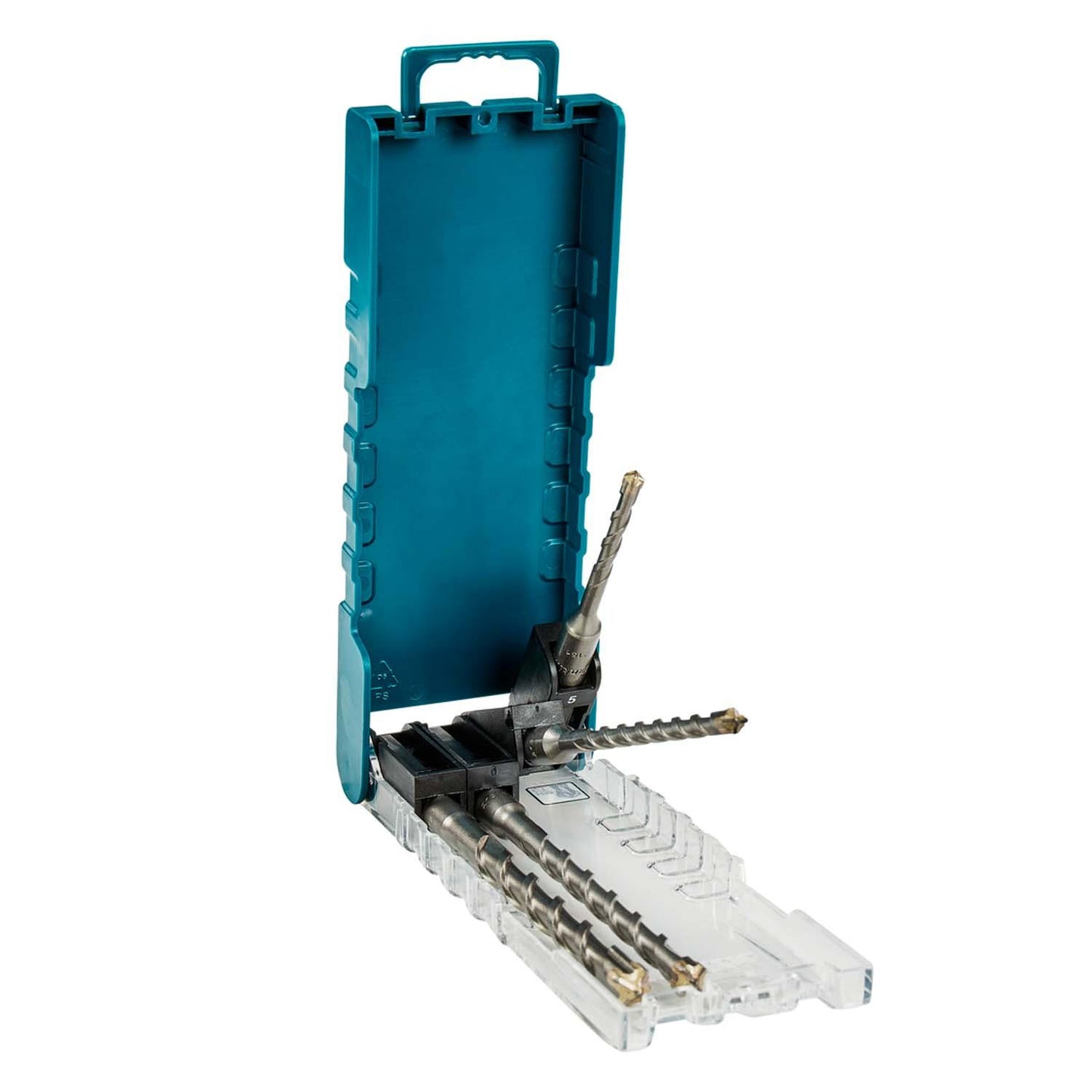Set Brocas SDS - Plus 4 Aristas (5,6, 8, 10mm) 4 Pzas - Makita - Herram.cl