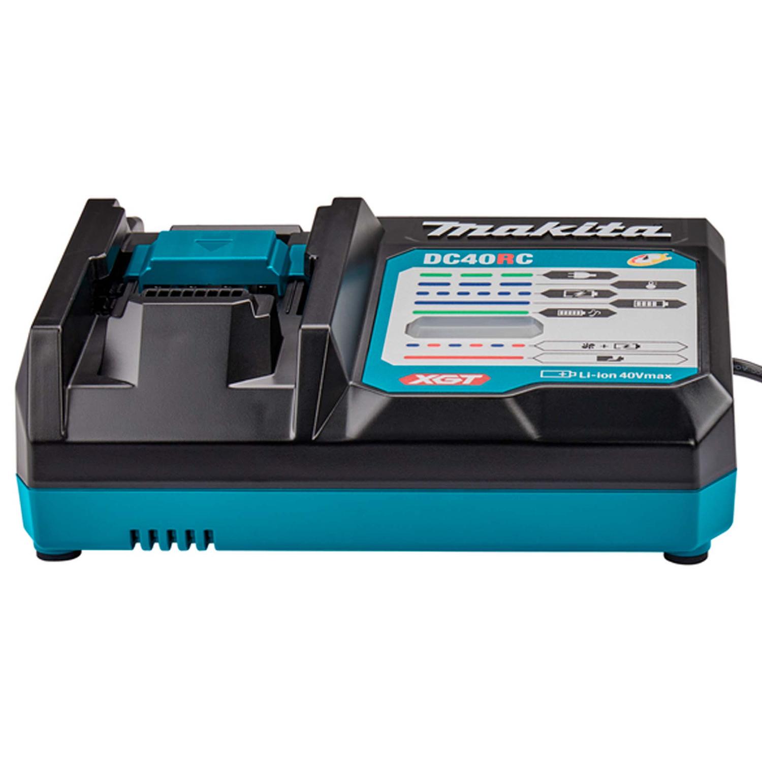 Cargador XGT 40V Max. Estándar (DC40RC) Bolsa - Makita - Herram.cl