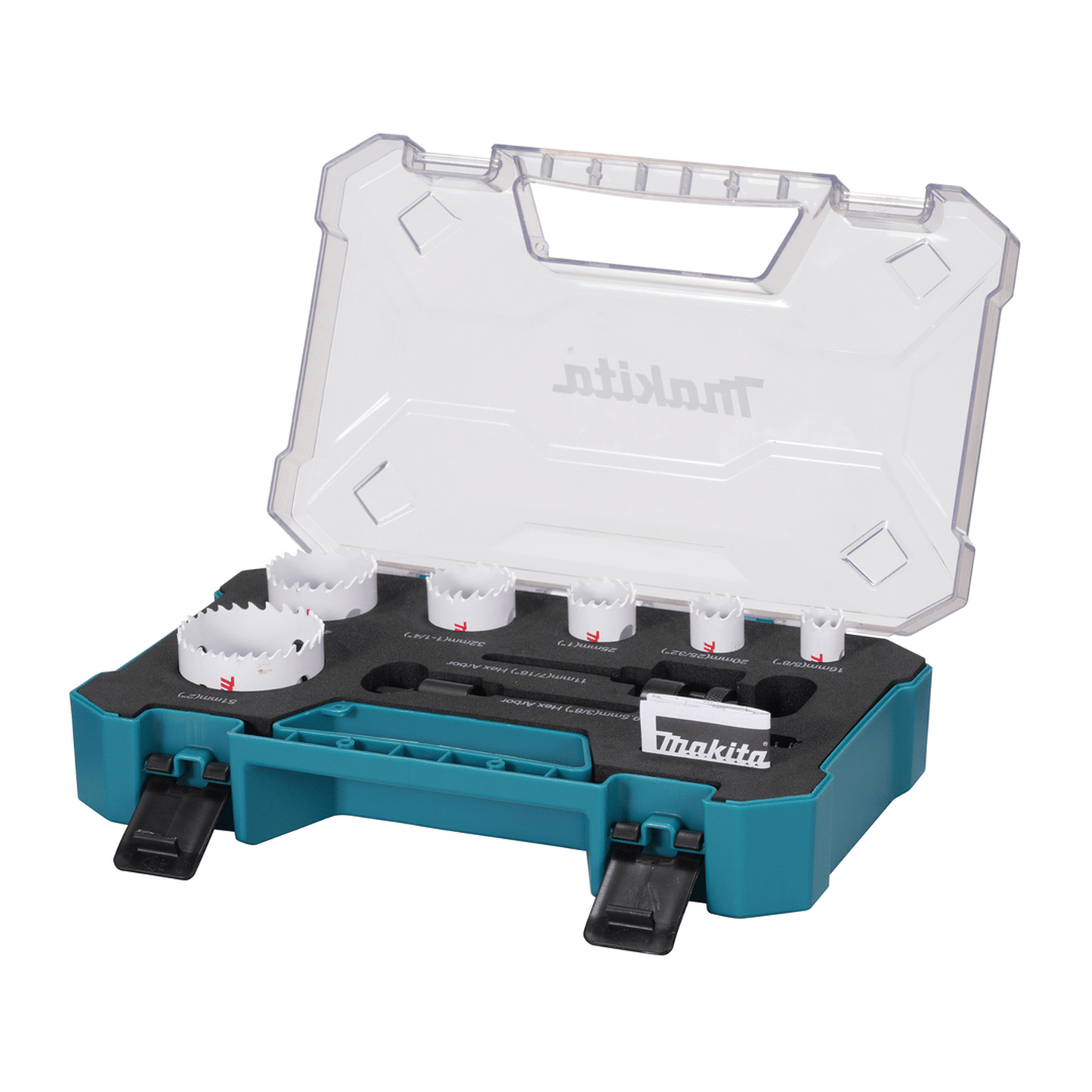 Set Sierras Copas BIM 16, 20, 25, 32, 40, 51mm (Electricista) 6 Pzas. - Makita - Herram.cl