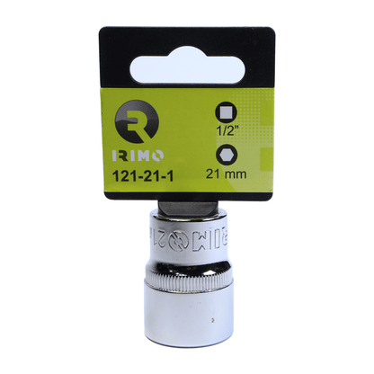 Dado Hexagonal De 1/2'', 21mm - Irimo - Herram.cl