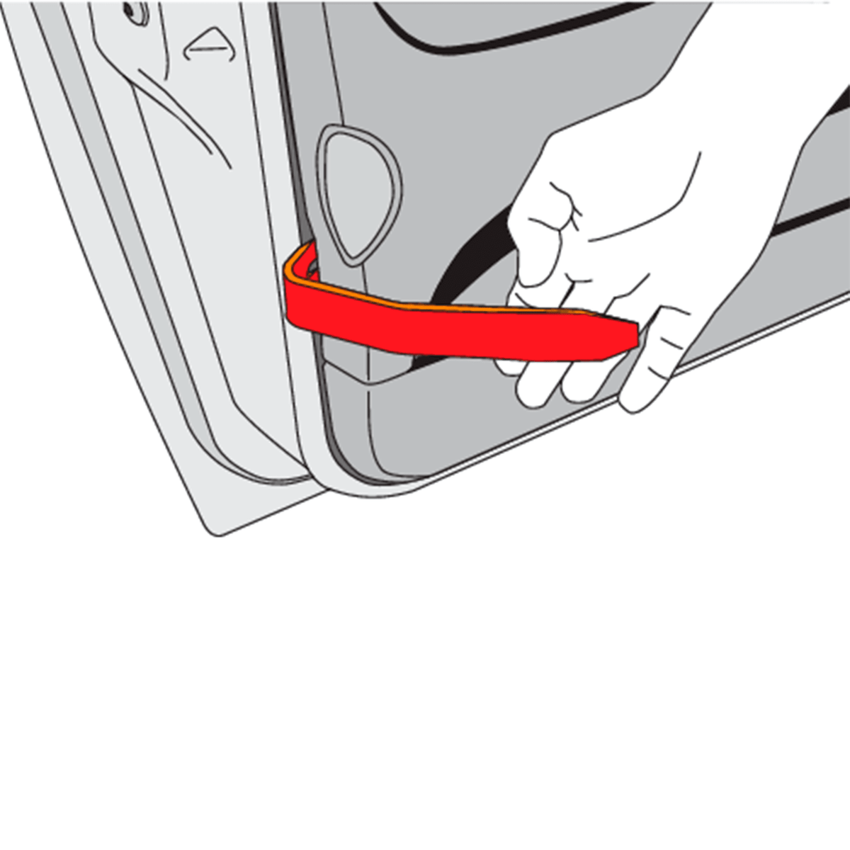Set De Removedores De Tapiz y paneles 6 Pzas YT-0837 - Yato - Herram.cl