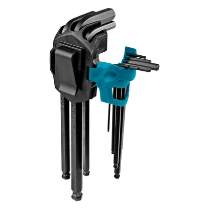 Juego de Llaves Hexagonales (1.5 - 10mm) 9 Pzas - Makita - Herram.cl