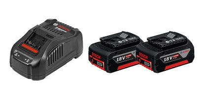 Kit Baterías 4ah + Cargador Rapido 18v, Starter Kit - Bosch - Herram.cl