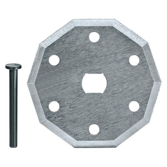 Cuchillo 1 - 5/8'' + Pasador / Multicortadora CP100D - Makita - Herram.cl