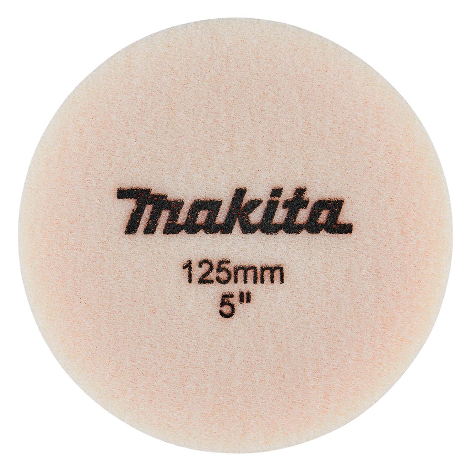 Disco esponja de pulido plana 125mm (grueso) - Makita - Herram.cl