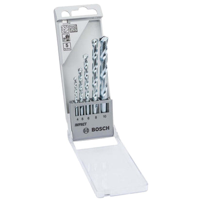 Set Brocas Para Concreto CYL - 1 (4, 5, 6, 8, 10mm) 5 Pzas. - Bosch - Herram.cl