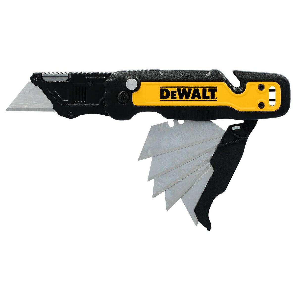 Cuchillo Cartonero Plegable C/Almacenamiento DWHT10992 - Herram.cl