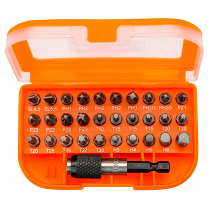Juego De Puntas Atornillar 1/4'’ 31 Pzas - Bahco - Herram.cl