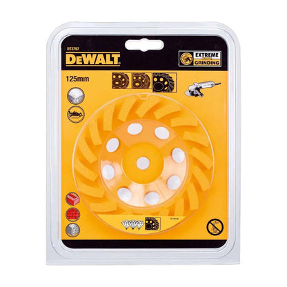 Copa Diamantada DeWalt EXTREME Turbo 125mm M14 Concreto - Herram.cl