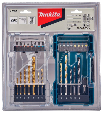 Juego de Brocas y Puntas Para Atornillar 29 Pzas. - Makita - Herram.cl