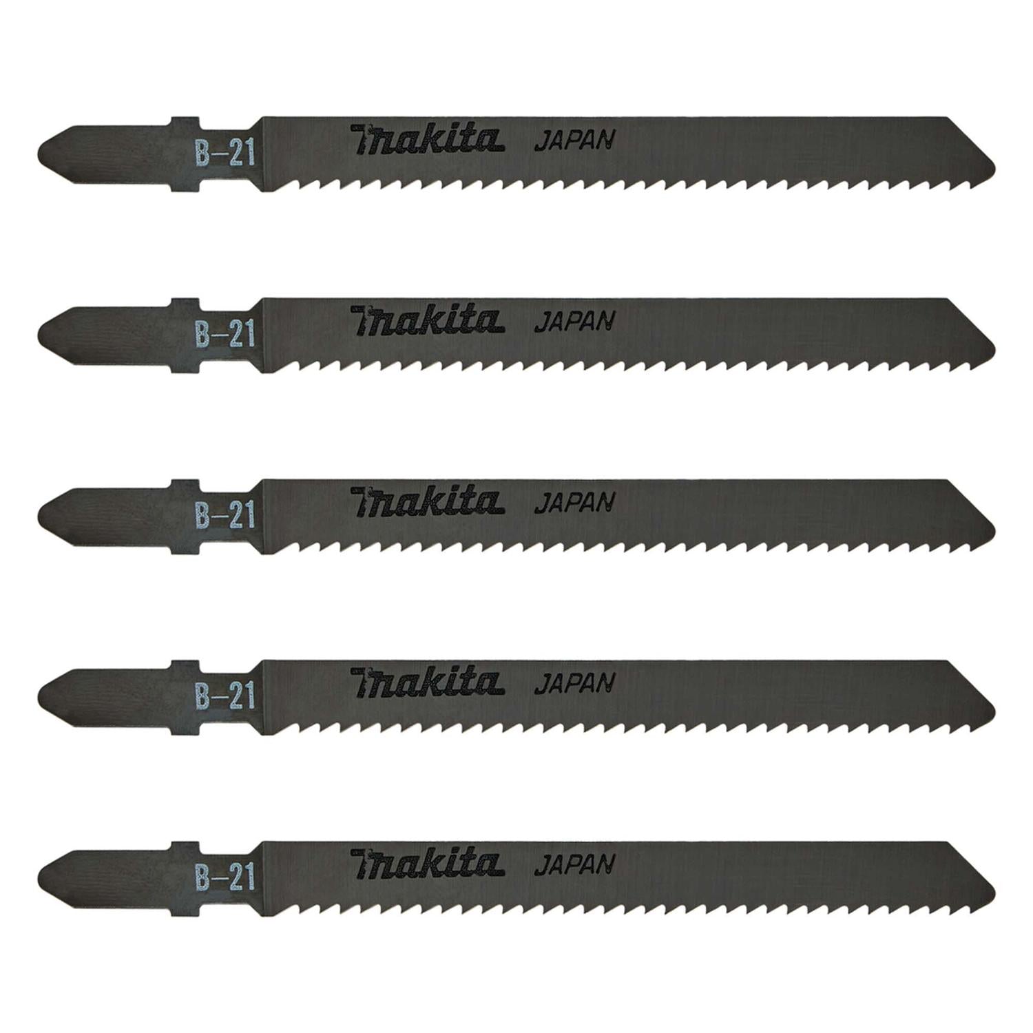 Hoja De Calar HSS 100mm Plástico, Aluminio 5 Pzas - Makita - Herram.cl