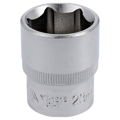 Dado Hexagonal Corto 1/2 Pulgada 23mm Yato YT-1216 - Herram.cl