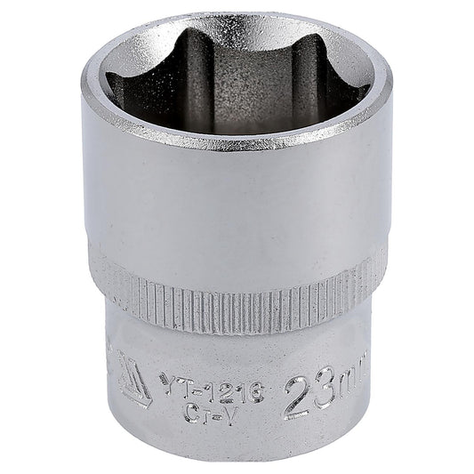 Dado Hexagonal Corto 1/2 Pulgada 23mm Yato YT-1216 - Herram.cl