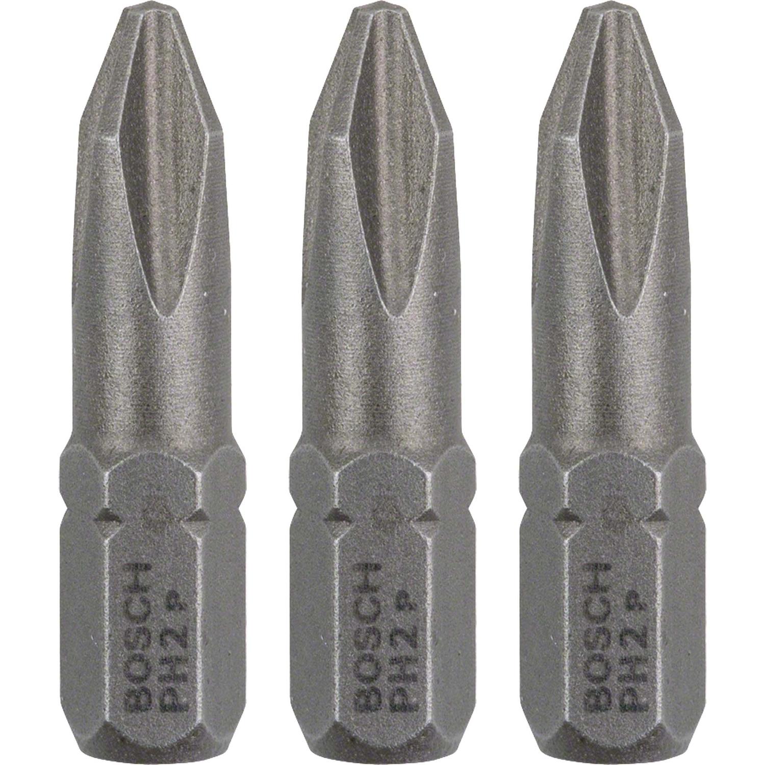 Puntas Extra Hard PH2x25mm 3 Pzas - Bosch - Herram.cl