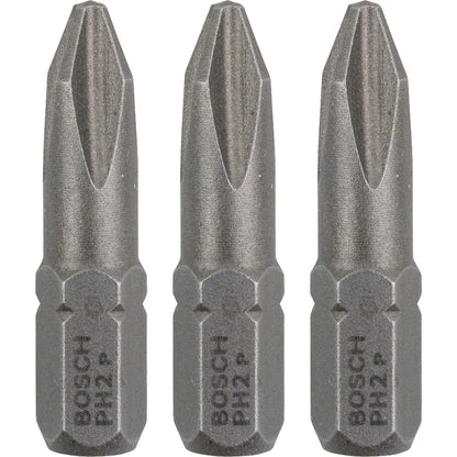 Puntas Extra Hard PH2x25mm 3 Pzas - Bosch - Herram.cl