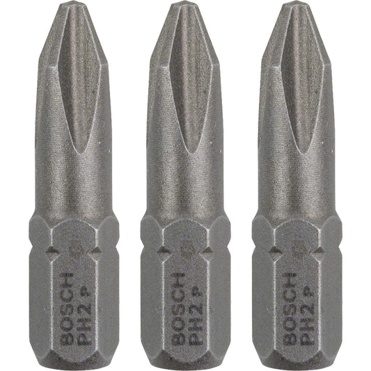 Puntas Extra Hard PH2x25mm 3 Pzas - Bosch - Herram.cl