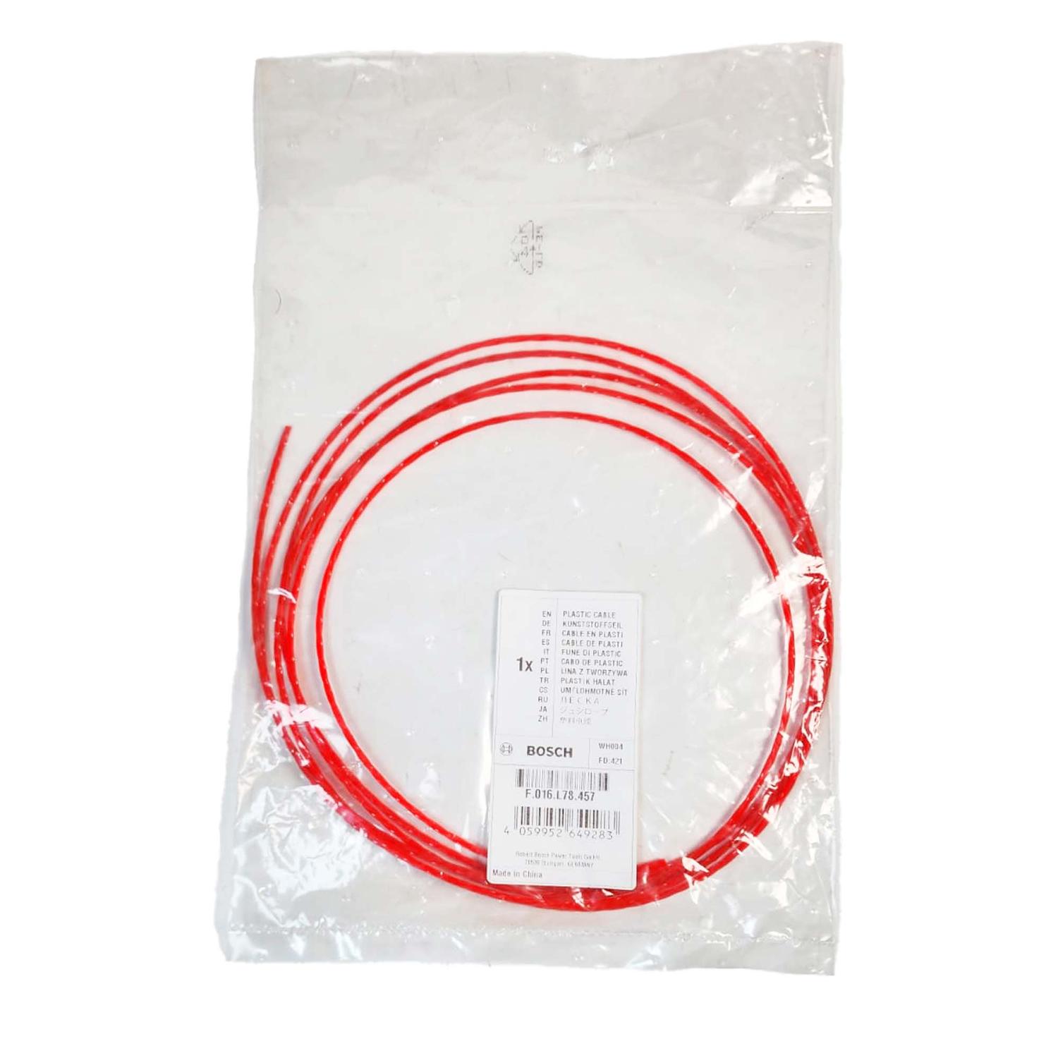 Hilo Nylon de corte Estriado Ø 2.0mmx3m Rojo - Bosch - Herram.cl