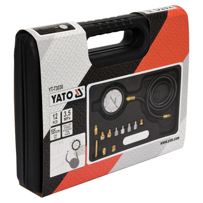 Medidor Presión de Aceite Motor Yato YT-73030 0-500 PSI - Herram.cl
