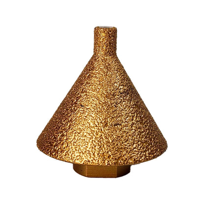 Broca Cónica Diamantada 50x55mm M14 - HEMIC - Herram.cl