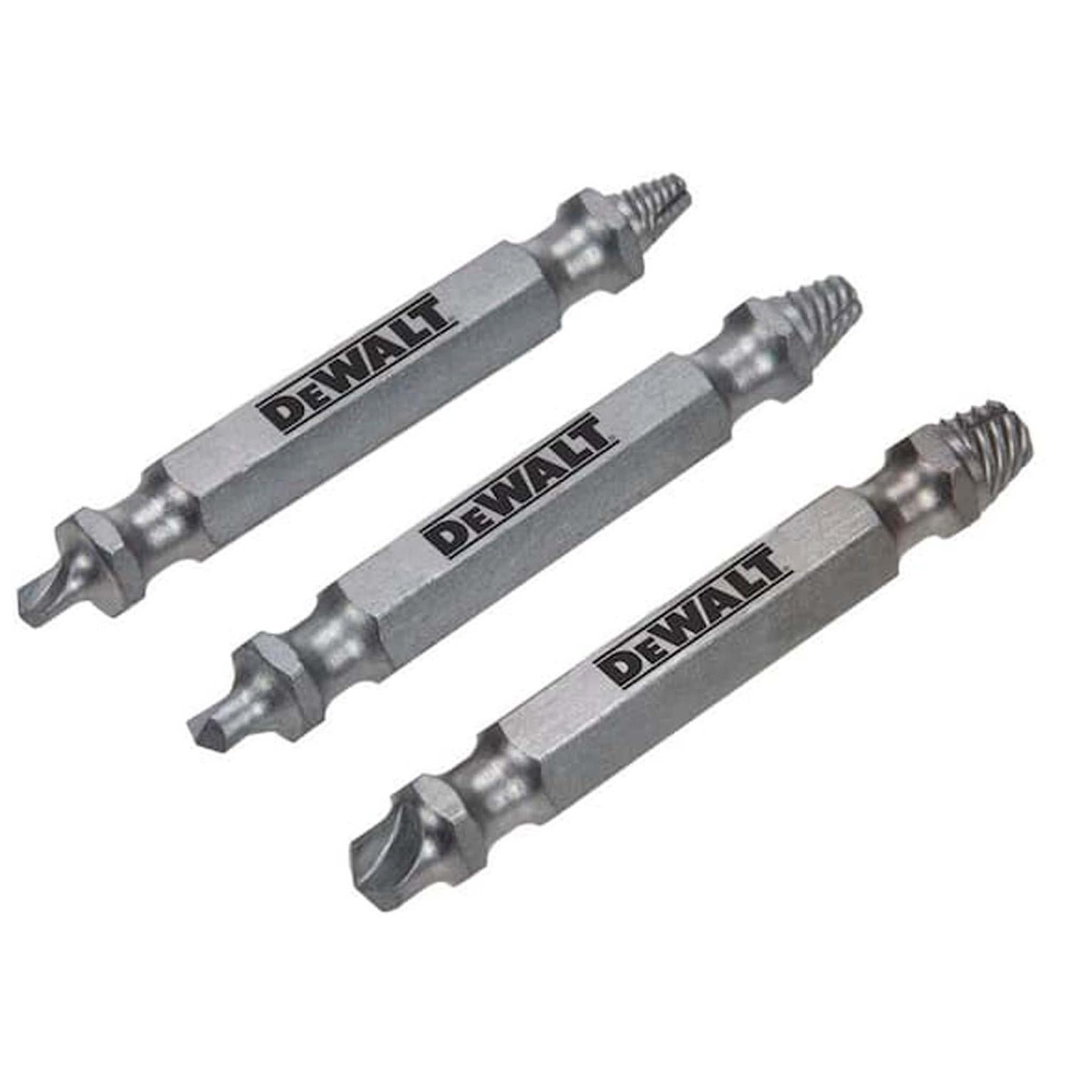Extractores De Tornillos MAXFIT - ULTRA 3 Pzas - DeWALT - Herram.cl
