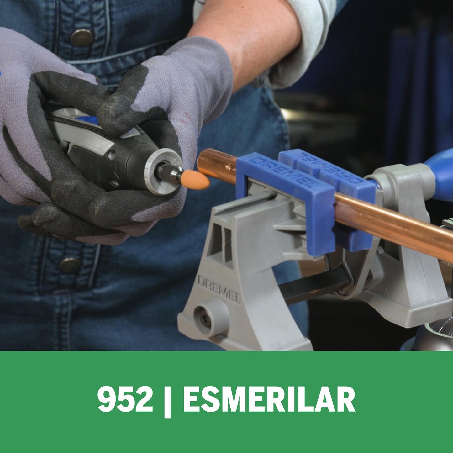 Piedra Esmerilar Oxido de Aluminio (952) - Dremel - Herram.cl