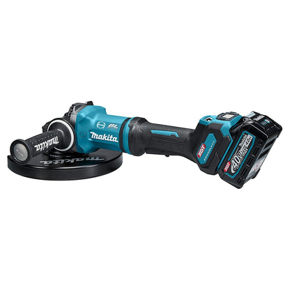 Kit Makita XGT 40V Esmeril 9'' + Llave Impacto 350Nm + 2 Bat - Herram.cl