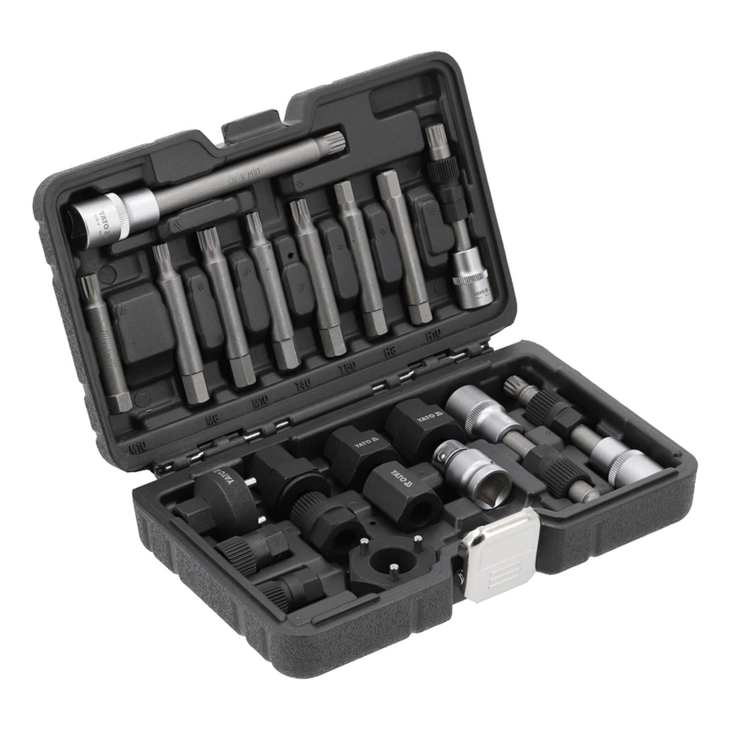 Juego De Llaves para Alternador 22 Pzas YT - 04211 - Yato - Herram.cl