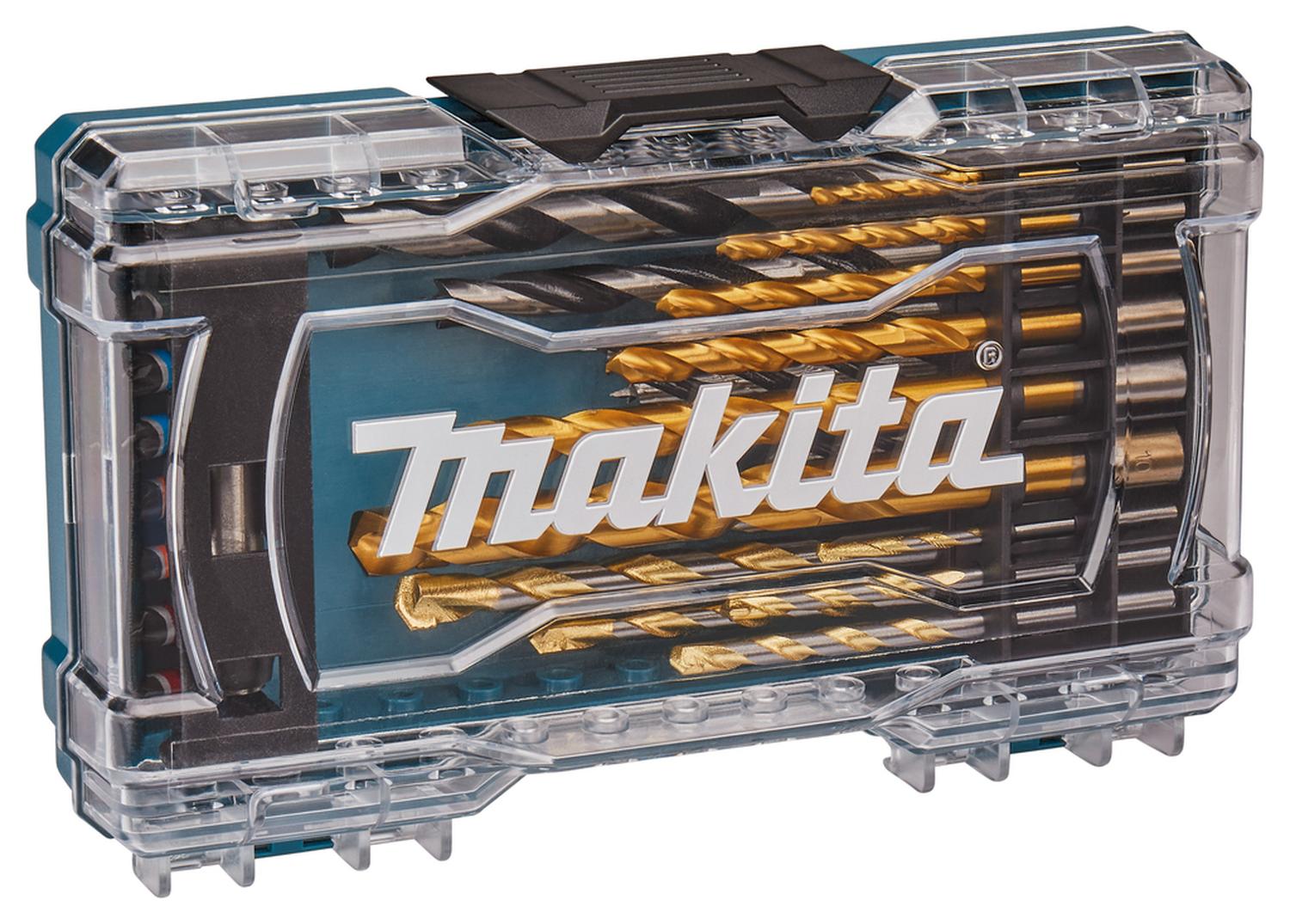 Juego de Brocas y Puntas para atornillar 27 Pzas. - Makita - Herram.cl