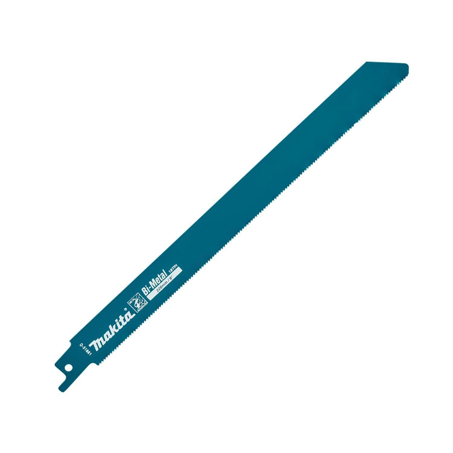 2 Hojas Sierra Sable Bi - metal 225x19x0,9mm 18 TPI - Makita - Herram.cl