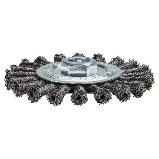Grata Circular Plana Acero Trenzada 115x0,5mm / M14 - Makita - Herram.cl