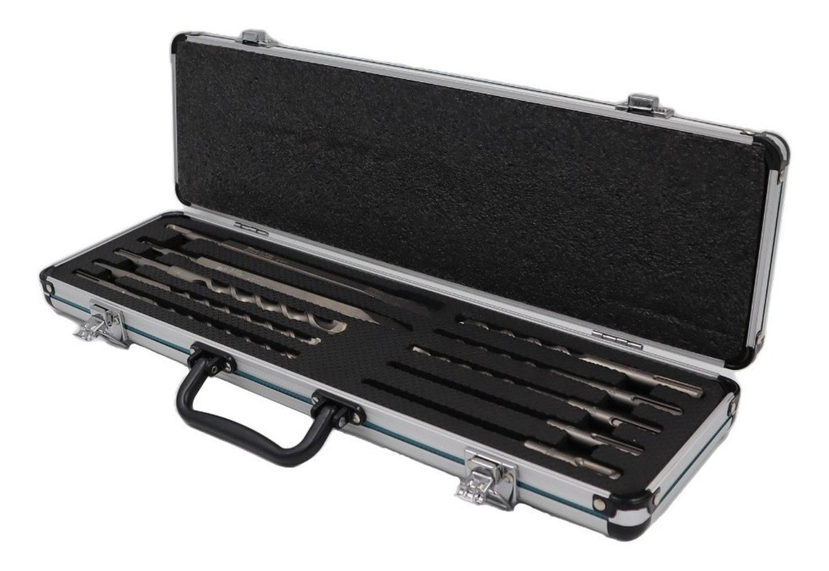 Caja 10 Piezas Broca Y Cincel Tct SDS - Plus Makita D - 71990 - Herram.cl