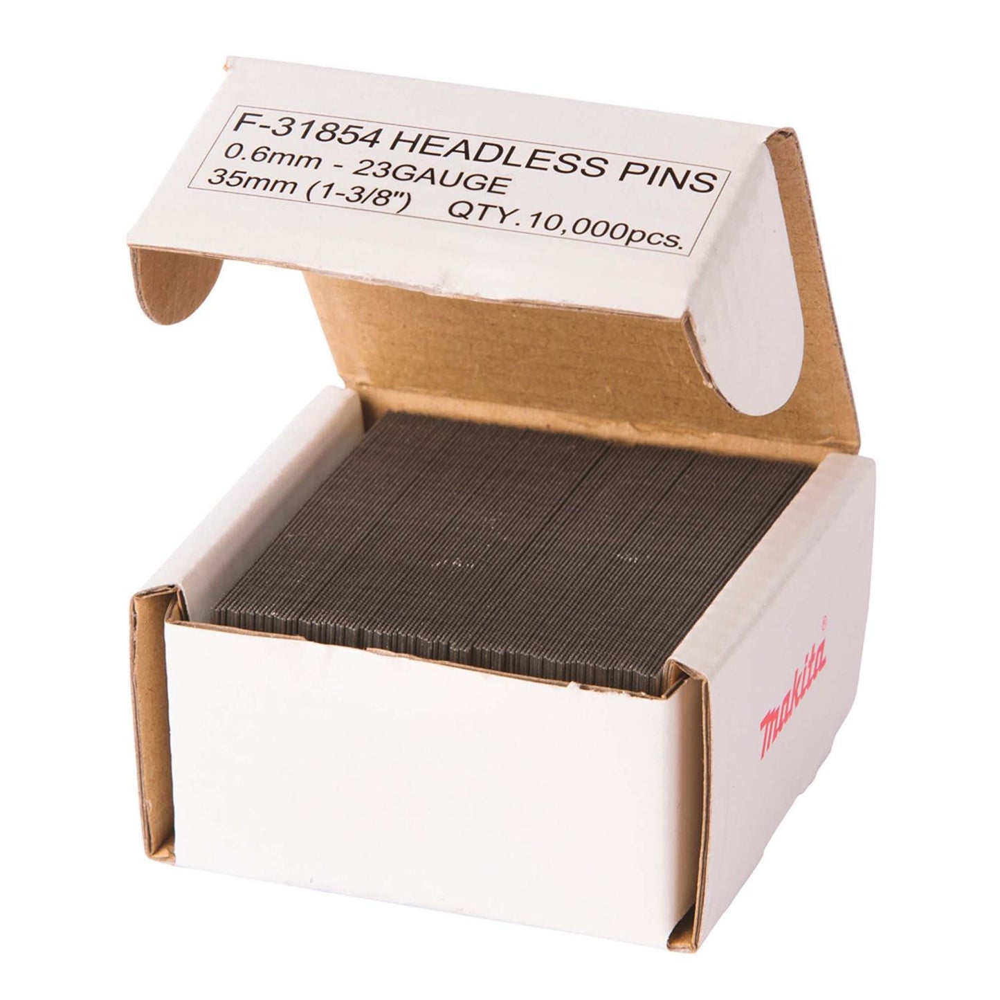 Clavos Puntas F35, Calibre 23 / 10.000 Unidades - Makita - Herram.cl