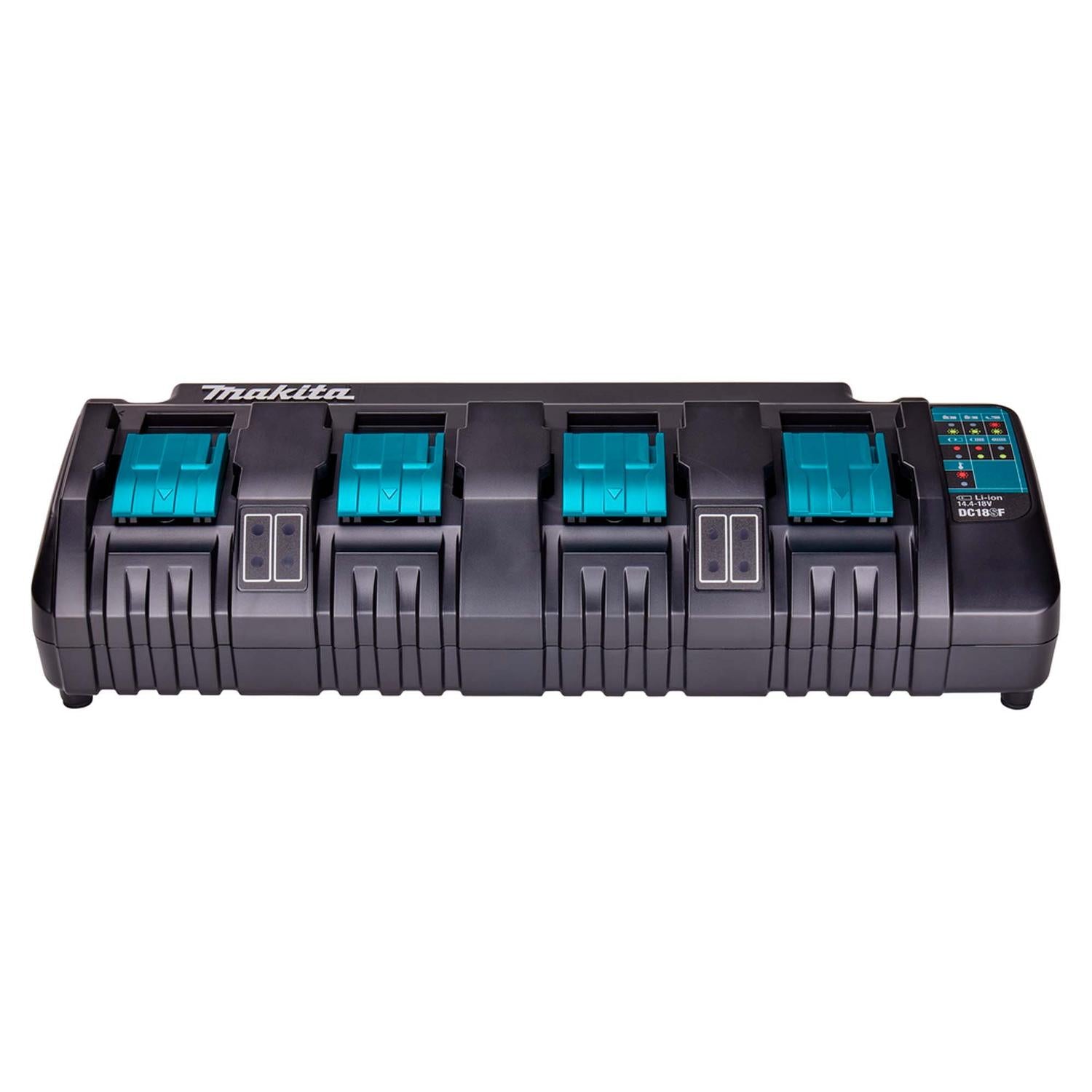 Cargador de baterías Cuádruple 18 V LXT (DC18SF) - Makita - Herram.cl
