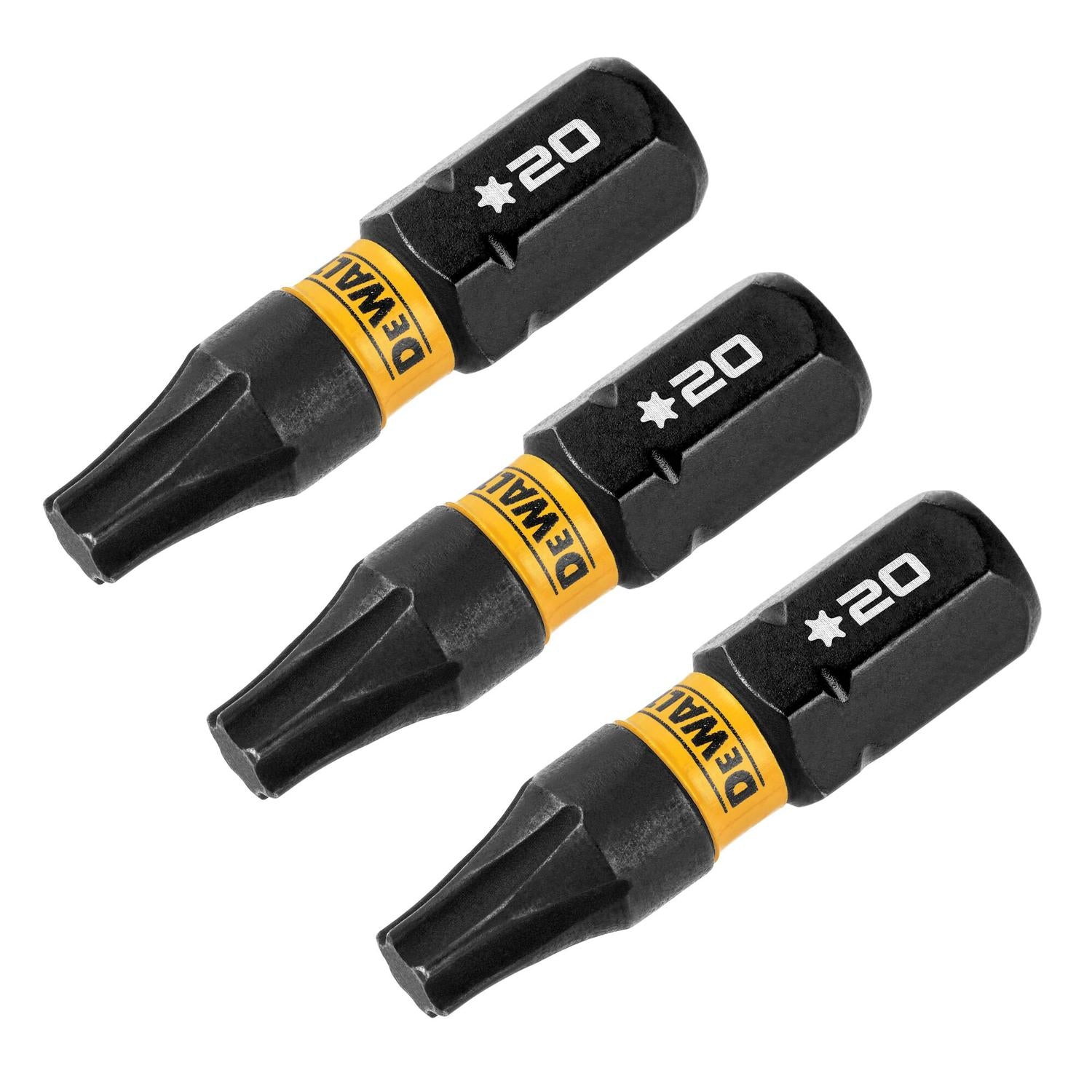 Puntas FLEXTORQ T20 - 1'' (25.4mm) 3 Pzas - DeWALT - Herram.cl