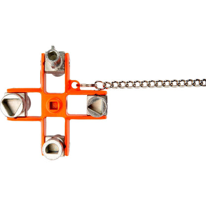 Llave 9 en 1 para armarios de control - Bahco - Herram.cl